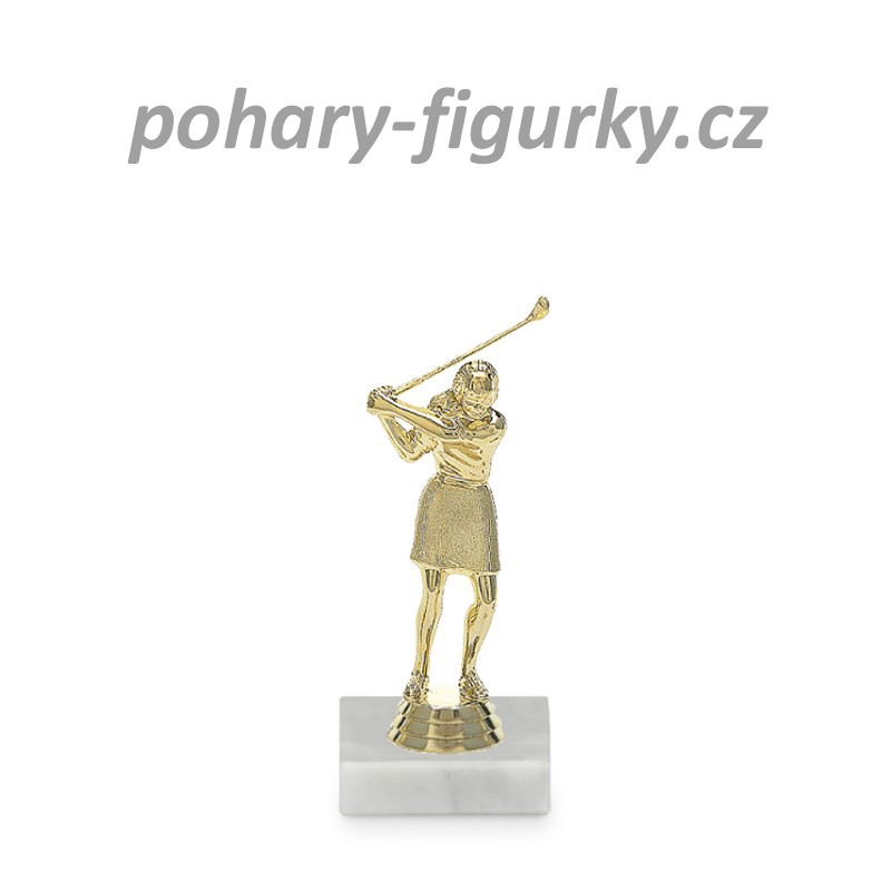 Figurka golf odpal žena 8592