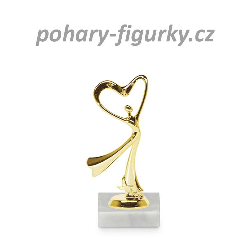 Figurka tanec srdce 8662
