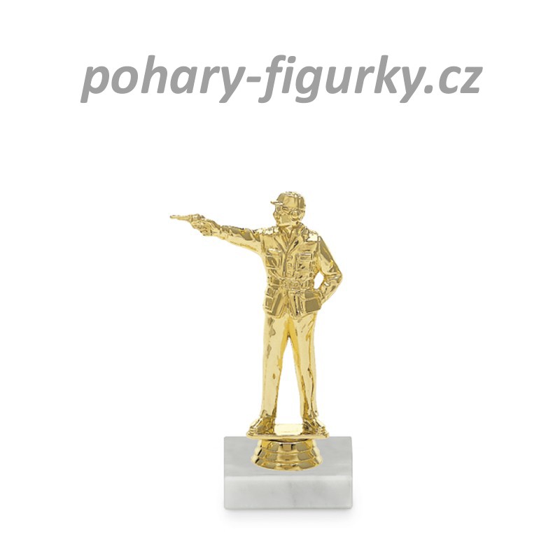 Figurka střelba z pistole 8003
