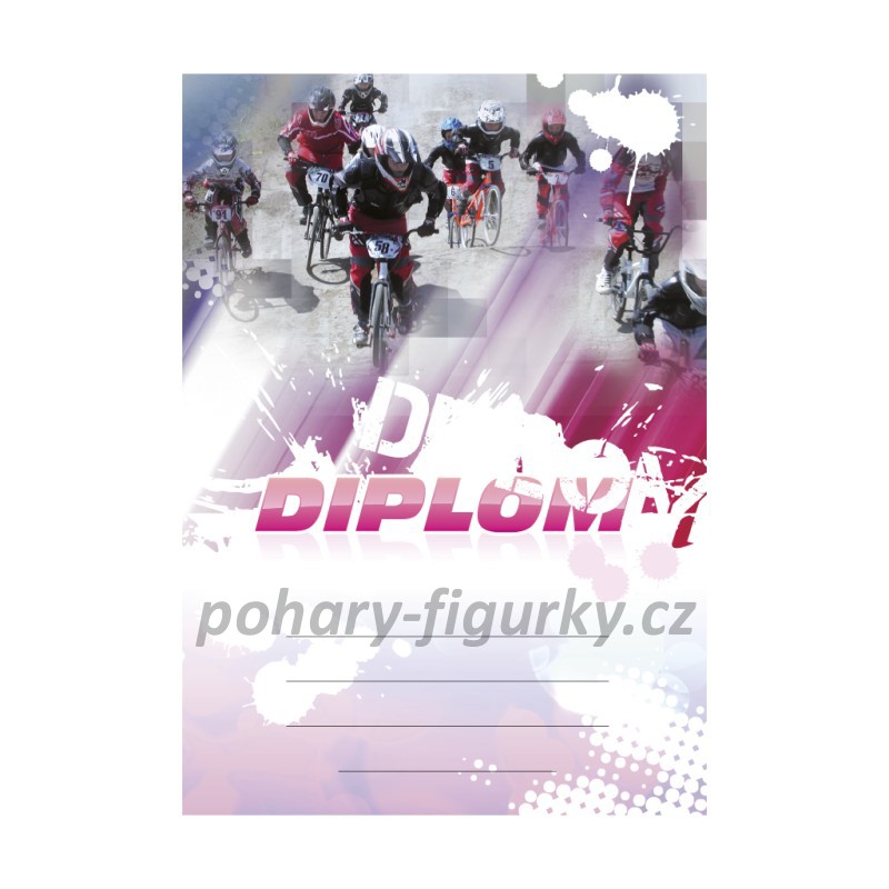 Diplom cyklistika BMX 6659