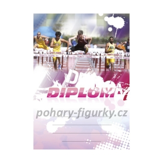 Diplom atletika běh přes překážky 6631