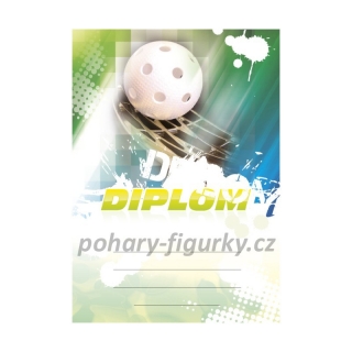 Diplom florbal 6614