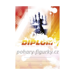 Diplom šachy 6682