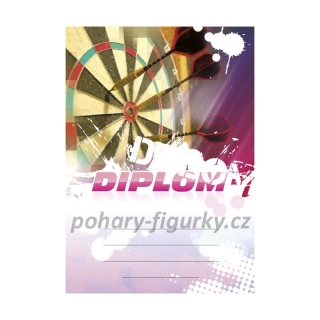 Diplom šipky 6679