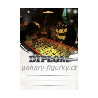 Diplom stolní fotbal 6680
