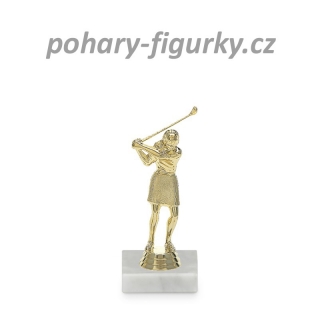 Figurka golf odpal žena 8592