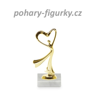 Figurka tanec srdce 8662