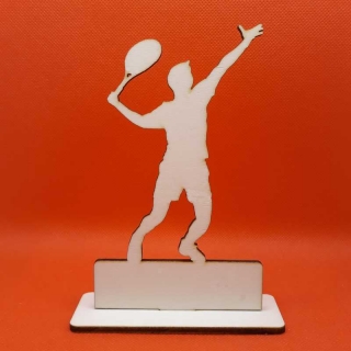 Dřevěná figurka Tenis DPF002