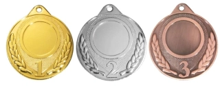 Sportovní medaile s čísly 9344